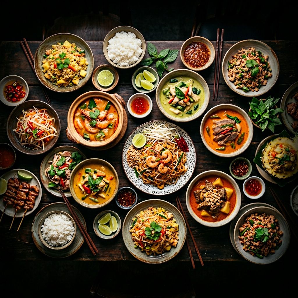 Granny's Thai Kitchen dishes